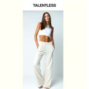 Talentless Cream Sweatpants Size XS NWOT